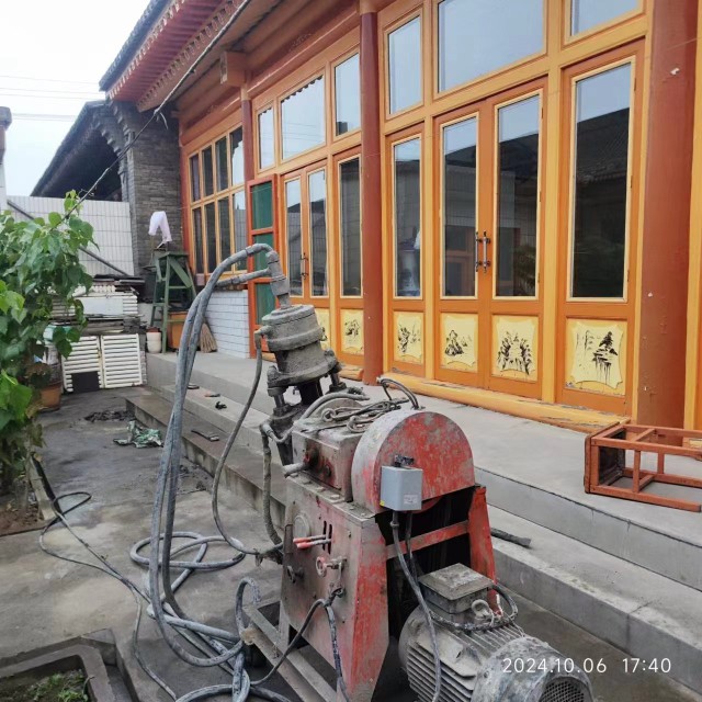 南吕镇房屋地基沉降注浆加固施工